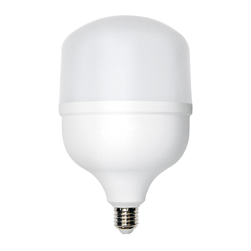 Plast-aluminium Hybrid T-Series LED-pærer (E27/E40-sokkel)